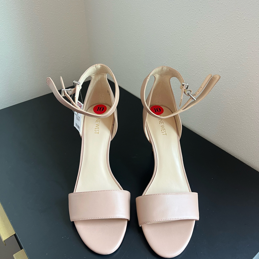Nine West Nude Heels